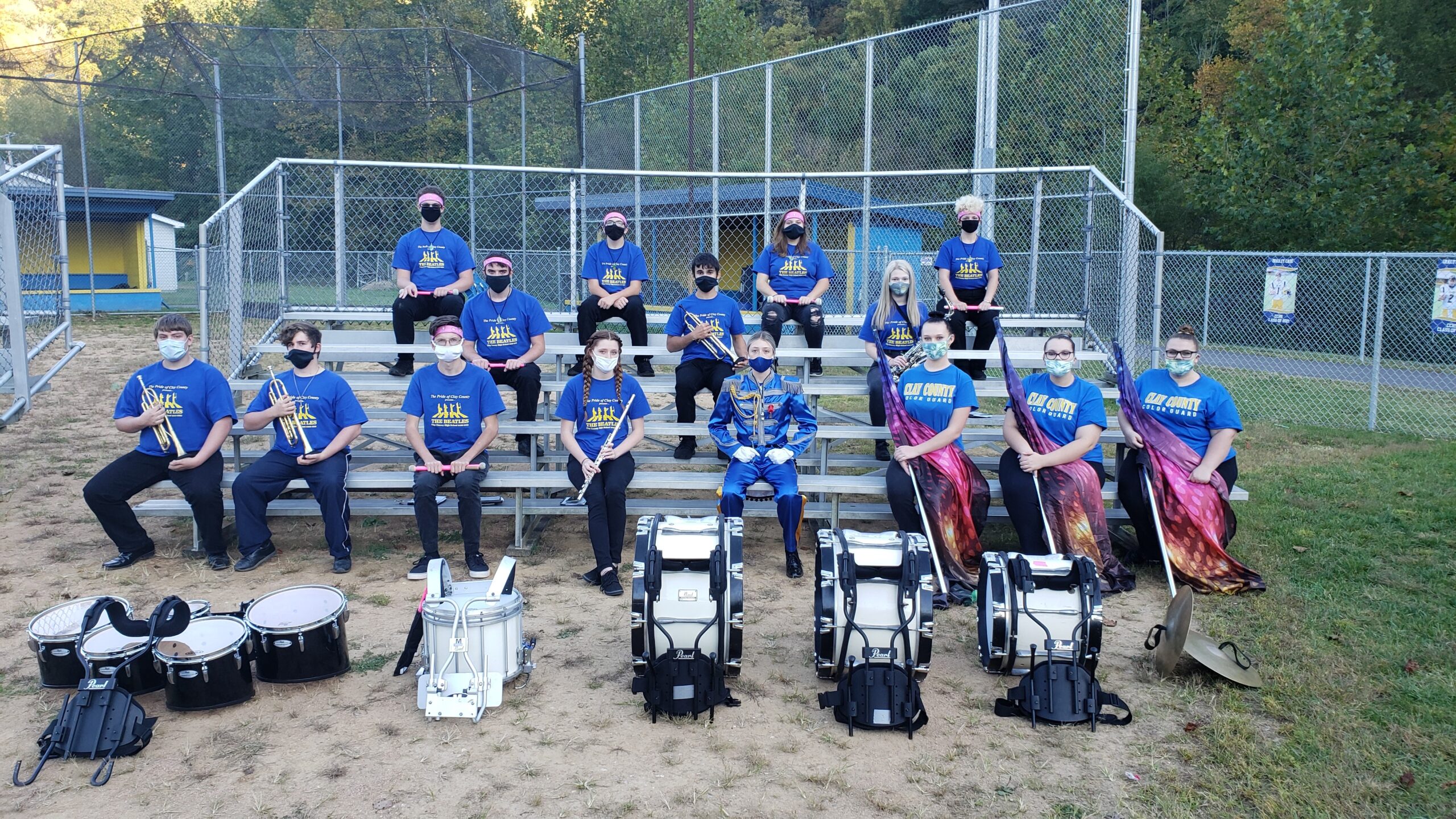 band1 Our Band and Colorguard